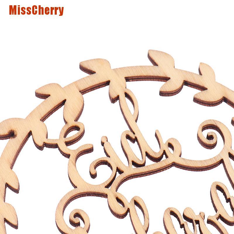 [MissCherry] Wooden Ramadan Cake Topper  Eid Mubarak Cake Topper Decoration Ramadan Decor