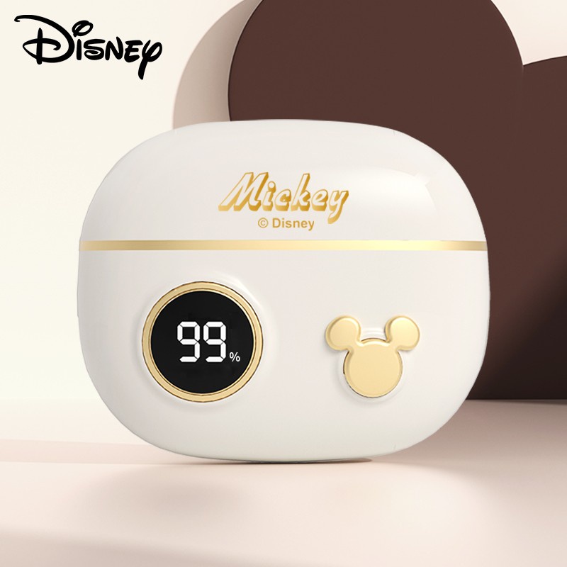 Tai nghe nhét tai Disney không dây bluetooth 5.2 TWS P88S giảm tiếng ồn phong cách thể thao