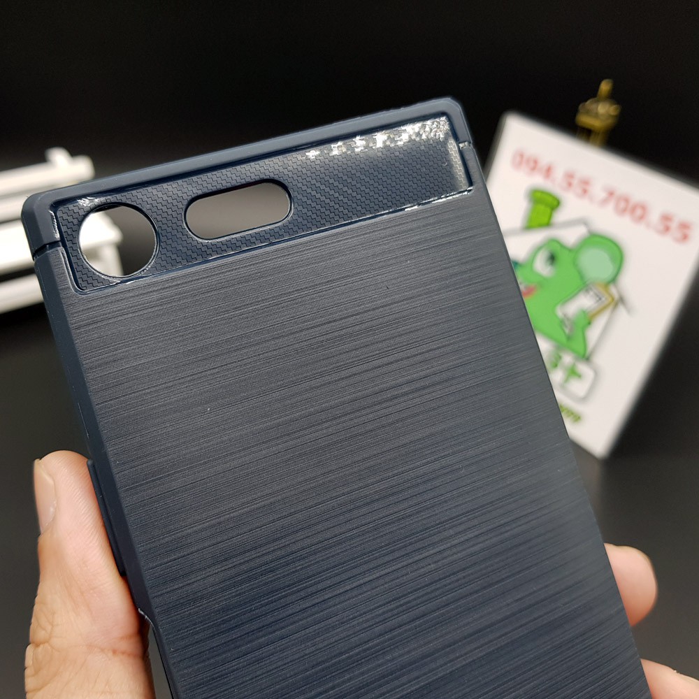 [Ảnh Thật] Ốp Lưng Sony XZ Premium Dẻo Carbon Phay Xước Chống Sốc