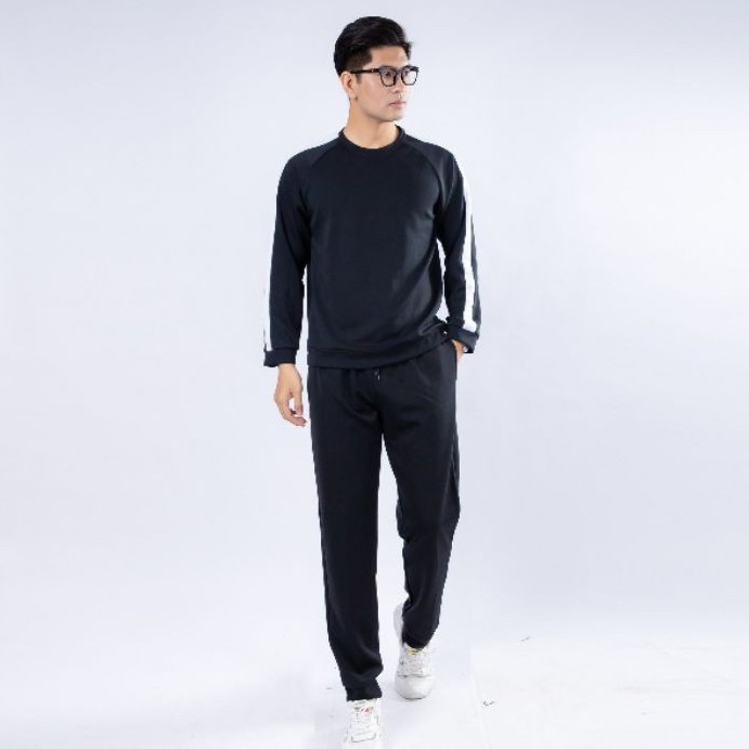 Bộ Thun Nam Dài Tay Mặc Nhà Cho Nam Kiểu Dáng Hàn Quốc Trẻ Trung BN120 | BigBuy360 - bigbuy360.vn