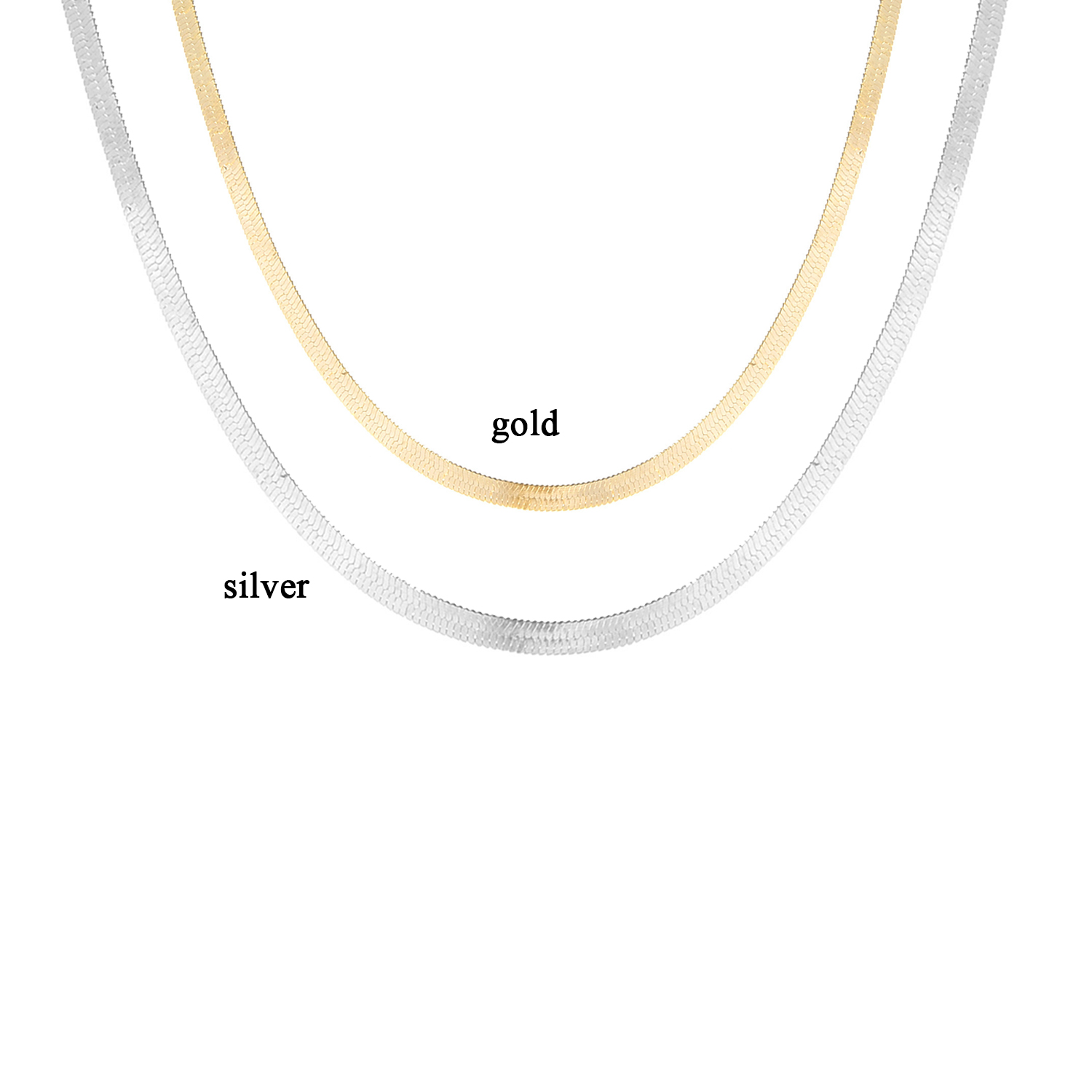 vòng cổ Mạ Vàng / Bạc 14k Nhiều Màu Sắc Phong Cách Cổ Điển Thời Trang Cho Nữ