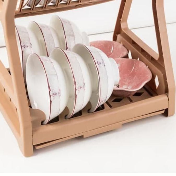 Giá Nhựa Úp Chén Dĩa Ráo Nước Chống Rỉ Sét Thiết Kế Tối Giản Cho Nhà Bếp | BigBuy360 - bigbuy360.vn