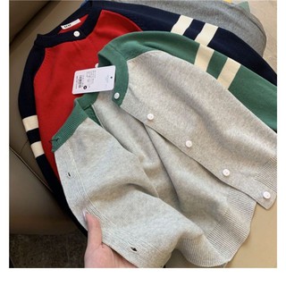 Áo khoác len cài cúc 27kids