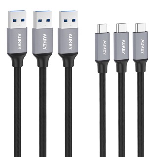 Bộ 3 cáp sach Aukey CB-CMD1 1m