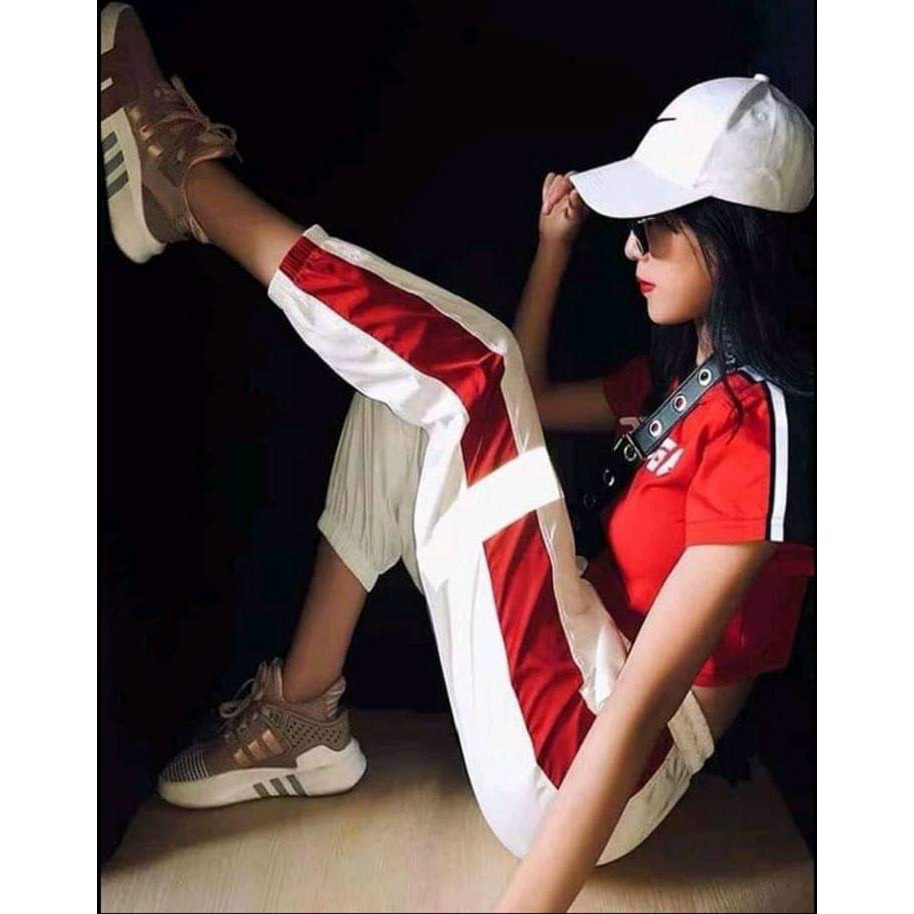[Freeship] Quần dù phát sáng unisex thời trang năng động trẻ trung TP210