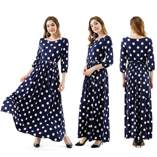 Đầm maxi bi to hàng cao cấp bigsize