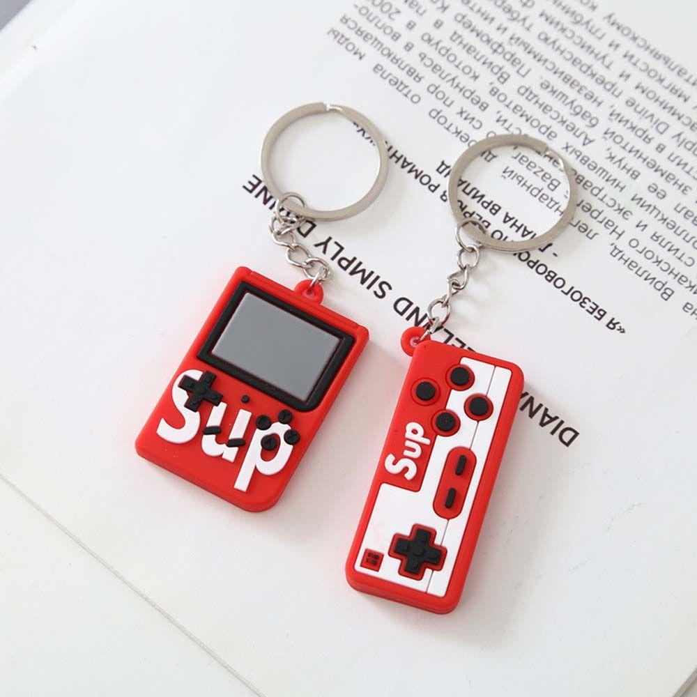 Móc Khóa Gắn Máy Chơi Game Cầm Tay Bằng PVC Kiểu Retro Dễ Thương