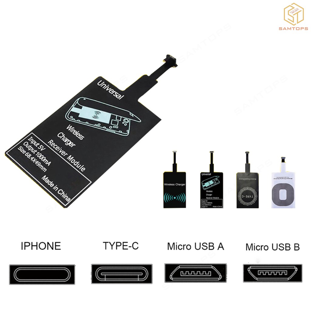 Miếng Dán Nhận Sạc, Chip Nhận Sạc Không Dây Iphone