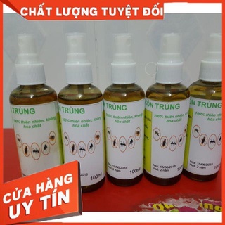 Xịt tinh dầu đuổi côn trùng