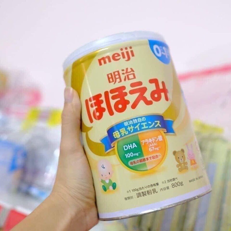 Sữa Meiji Lon 0-1 800g