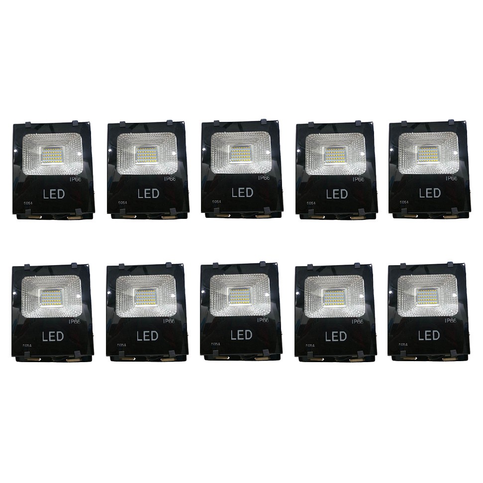 Bộ 10 đèn Led pha chíp dán 20W