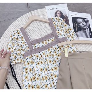 Set Hoa Bèo Vải Đũi Lụa Mềm Mát