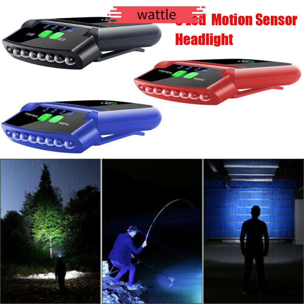 1 đèn pin 6 bóng LED cảm ứng chống nước IP64 có thể sạc lại cho nam và nữ