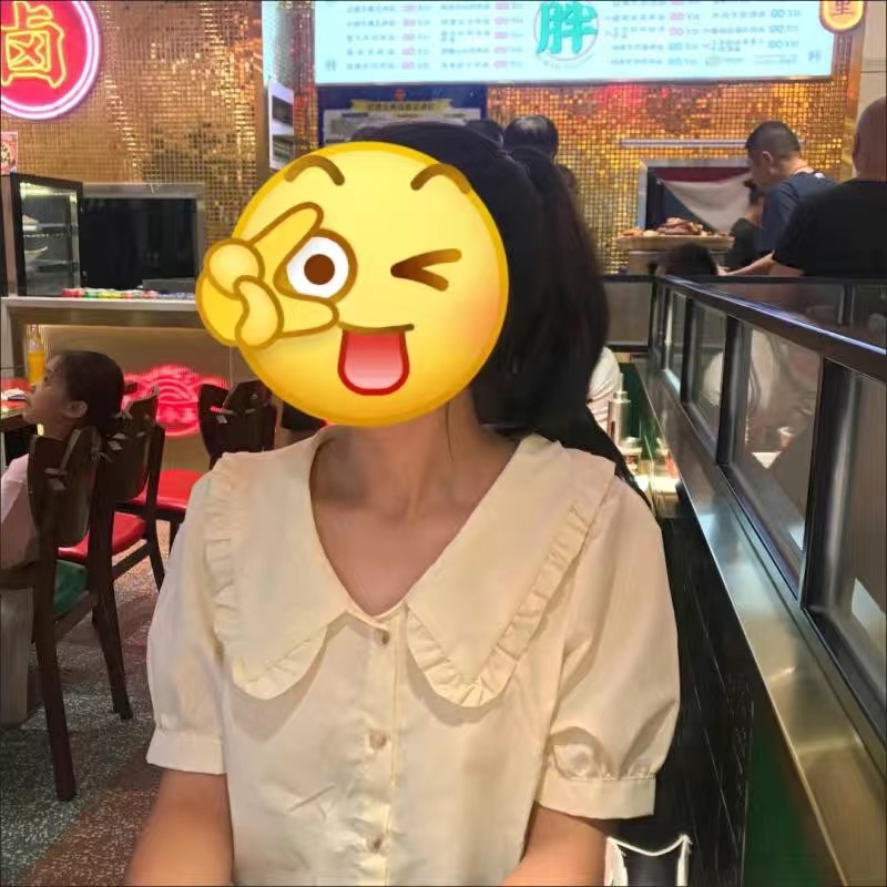 Áo sơ mi nữ ngắn tay cổ sen cách điệu phong cách tiểu thư xinh xắn | BigBuy360 - bigbuy360.vn