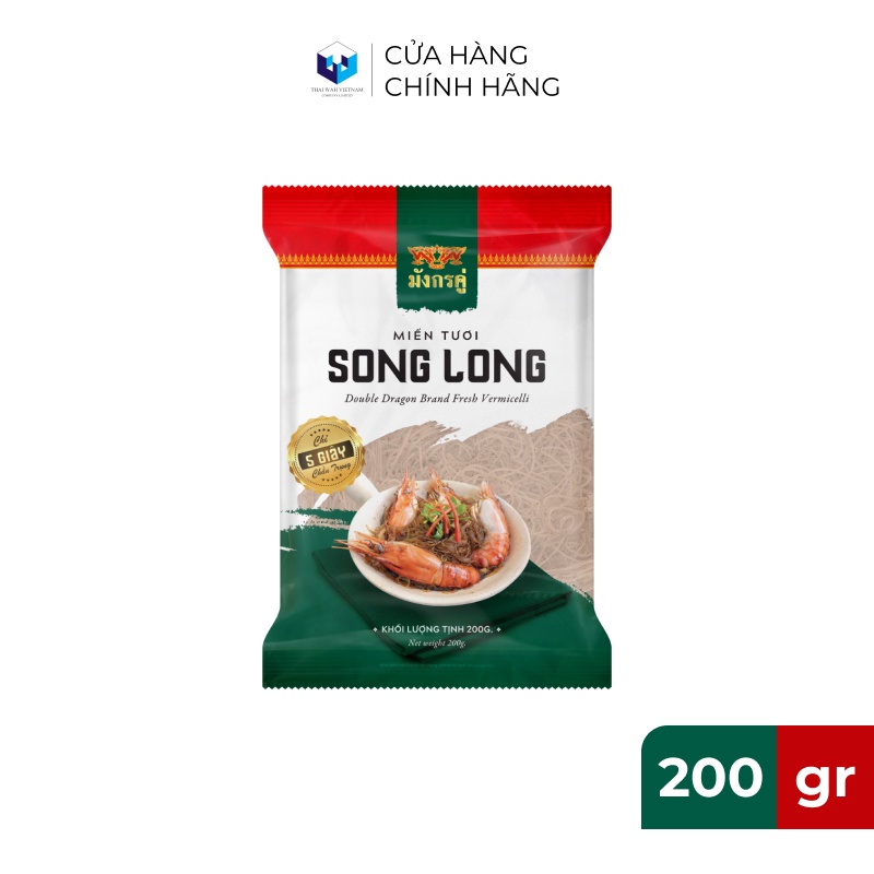 Miến Thái Tươi Song Long 200g