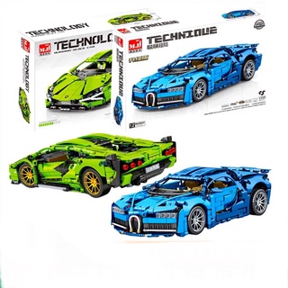 Lắp ráp mô hình siêu xe technic mj 8604 / 8600 lắp ráp siêu xe lamborghini tỉ lệ 1:14 1254 mảnh ghép