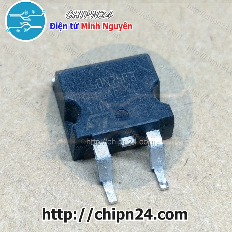 [2 CON] (SOP) MOSFET Dán 160N75F3 TO-263 120A 75V Kênh N (SMD Dán) (ST160N75F3 160N75)