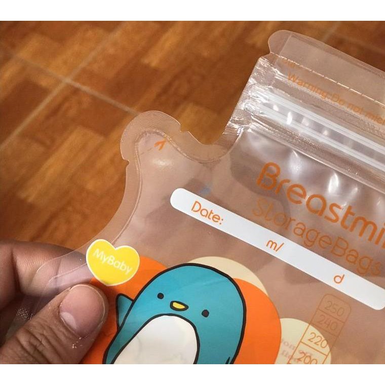 Hộp 50 túi trữ sữa Mẹ 250ml Kichilachi Kichi K50V