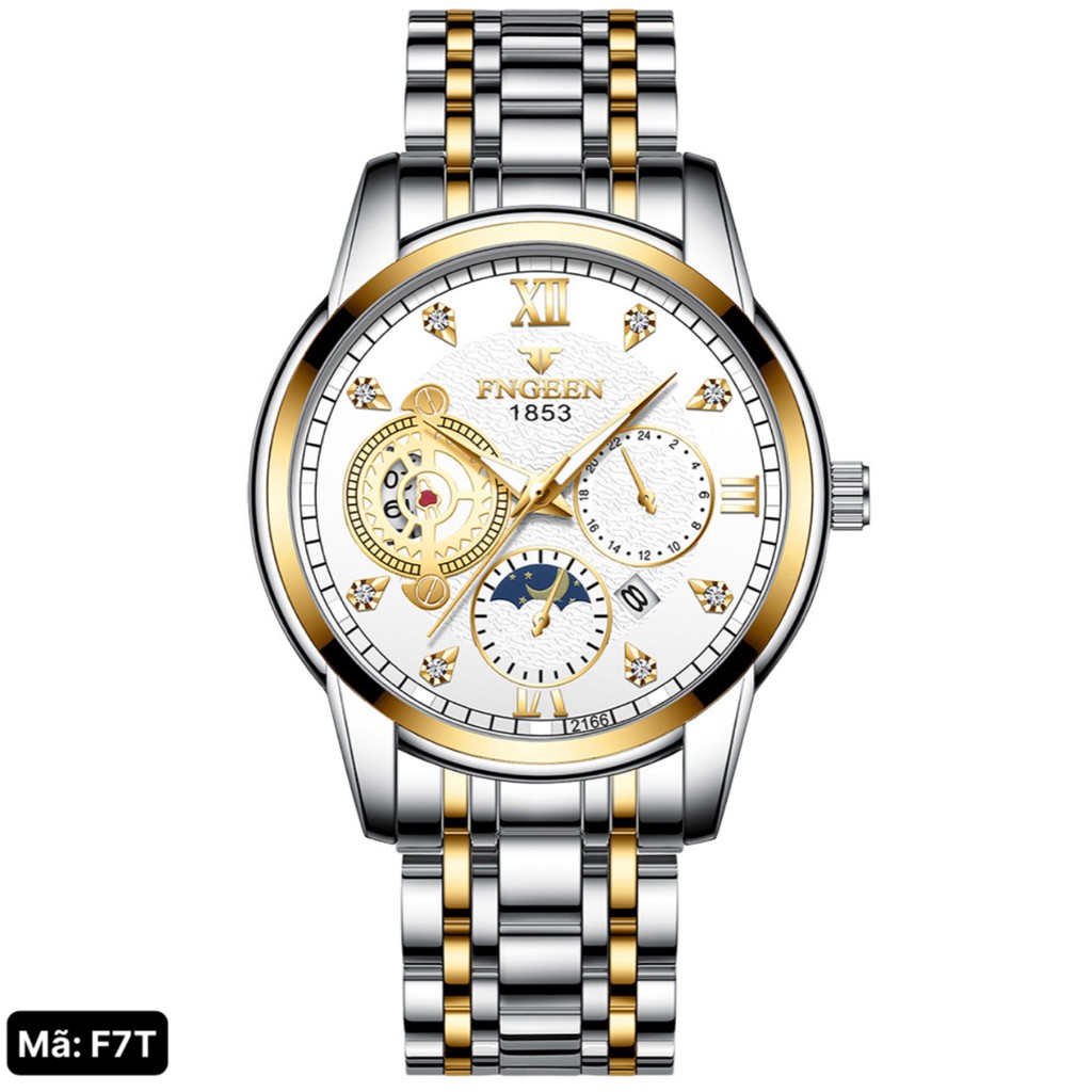 Đồng Hồ Thạch Anh FNGEEN F7 Sang Trọng Cho Nam