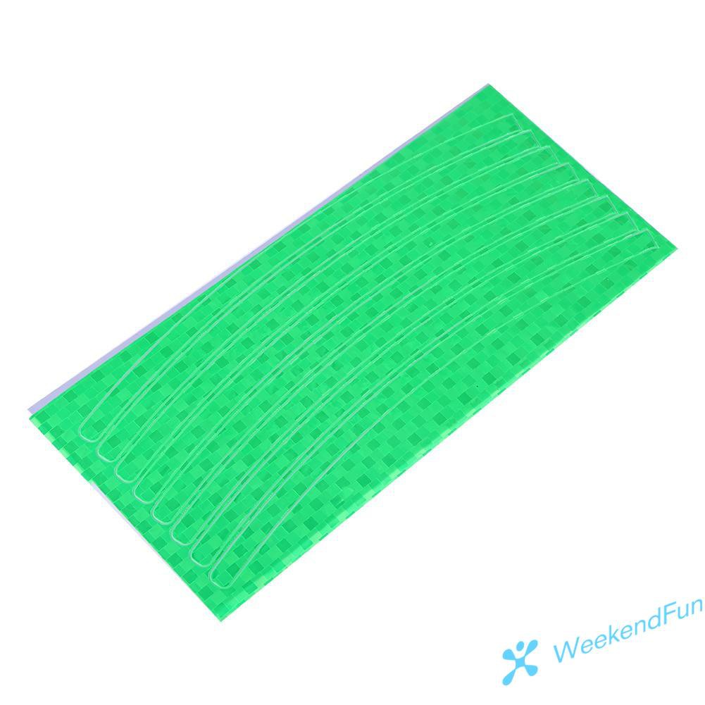 Miếng dán phản quang trang trí bánh xe đạp / xe máy