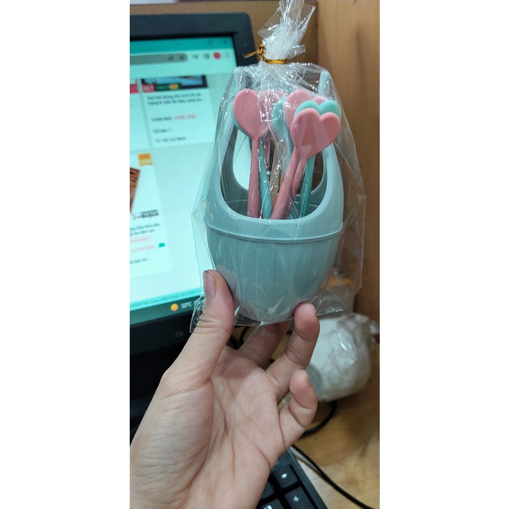 Giỏ dĩa xiên trái cây - nhỏ gọn xinh xinh thương hiệu Việt Nhật