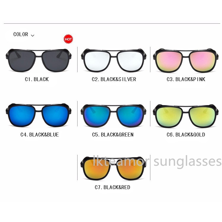 Kính mát gọng sắt phong cách cổ điển cho nam