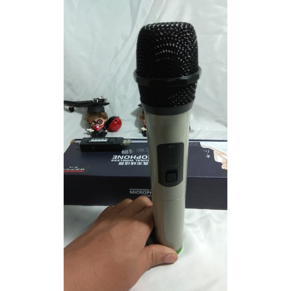 Loa bluetooth tặng 1 Mic không dây chính hãng Temeisheng Karaoke cực to