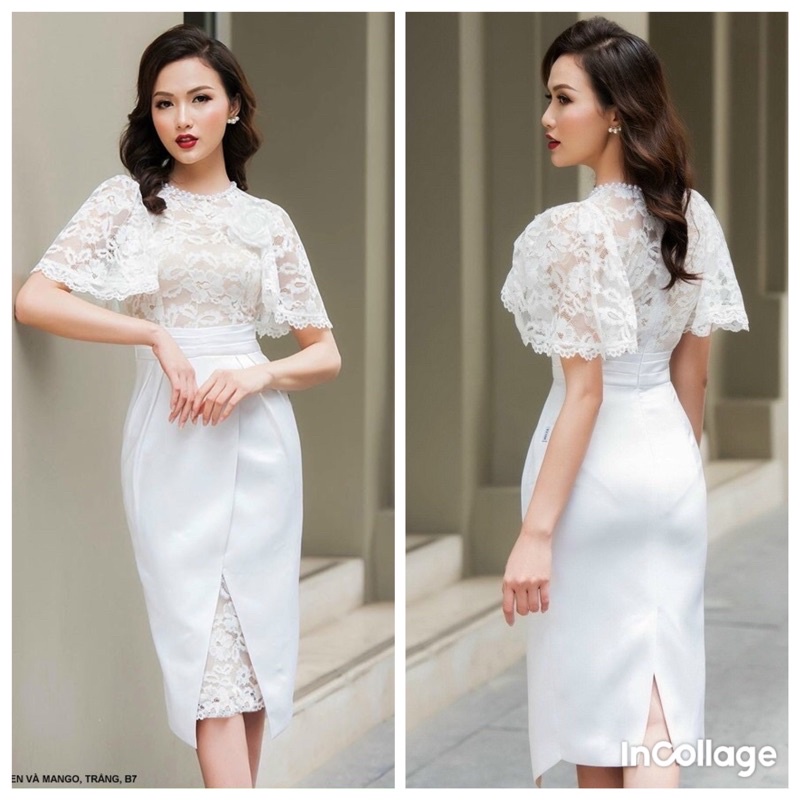 ĐẦM BODY PHỐI REN SANG TRỌNG KÈM ẢNH THẬT