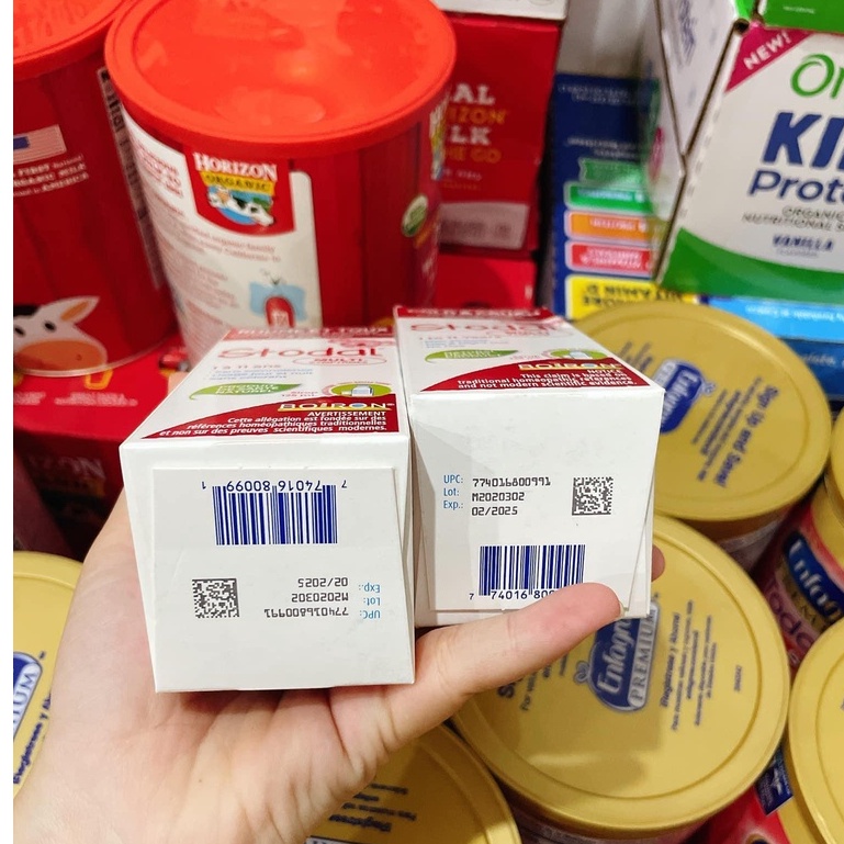 Hộp Giấy Boiron Honey Coryzalia Siro Stodal Miel Hàng Nội Địa Canada - Boiron Stodal Miel