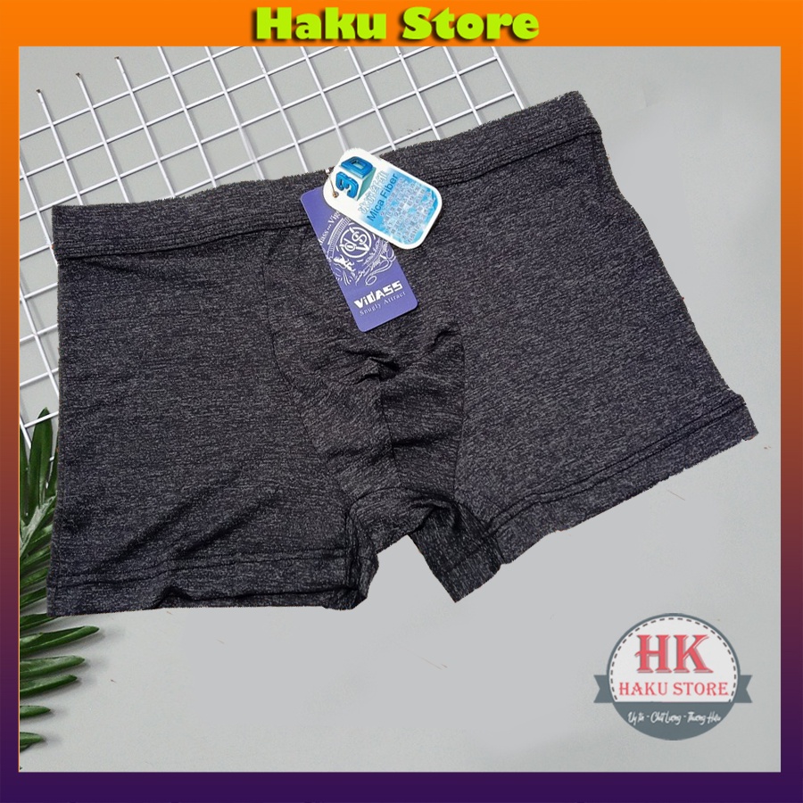 Quần sịp Nam Boxer thun lạnh 3D cao cấp, Quần xì đùi Nam thun lạnh kháng khuẩn, khử mùi hàng VNXK - TL69
