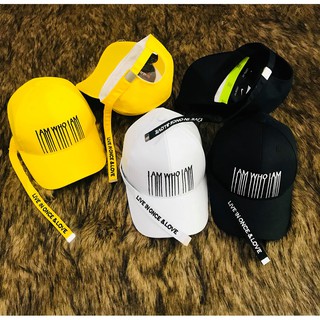 Nón kết/ Mũ lưỡi trai kaki nam nữ khóa dài I am NON0206