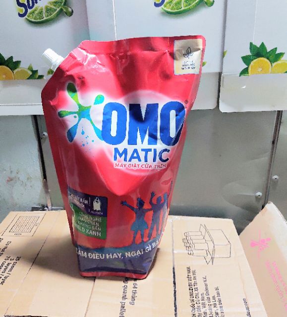 Nước Giặt Omo Matic Cửa Trên Túi 2.7KG/2.2Kg - giá gốc 139.000