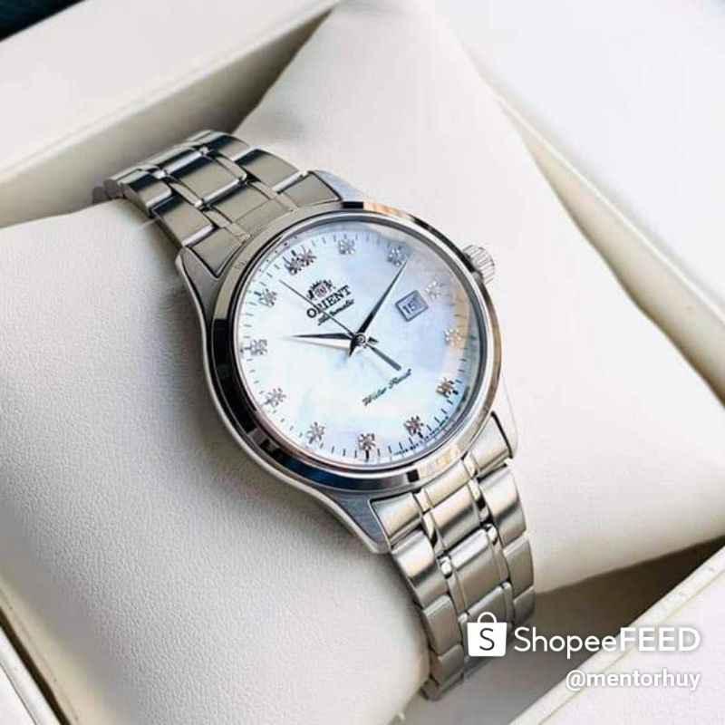 ĐỒNG HỒ NỮ ORIENT FNR1Q004W0 MÁY CƠ AUTOMATIC MẶT ĐÍNH ĐÁ