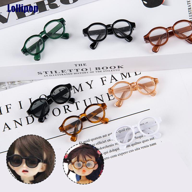 Mắt kính mini 4.5cm thiết kế dễ thương cho búp bê 1/6 1/8 1/12