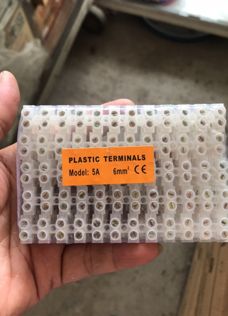 Domino nối dây điện 3A , 5A , 6A , 10A, 15A