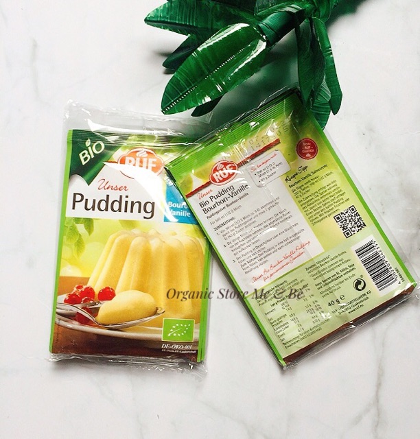 [Set 2 gói] Pudding hữu cơ Ruf 40g