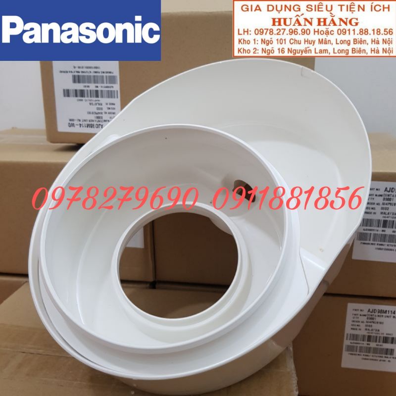 Khay đựng bã, Nắp đậy trên, Cốc hứng nước ép máy ép trái cây Panasonic MJ-68M, MJ-70M