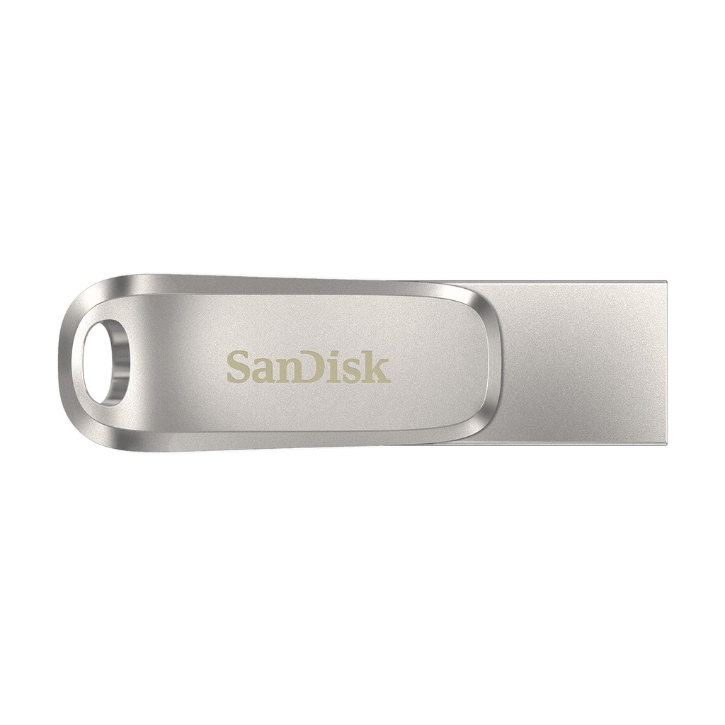 USB OTG 3.1 Gen 1 SanDisk 64GB SDDDC4 Ultra® Dual Drive Luxe USB Type-C upto 150MB/s vỏ kim loại tặng kèm đầu đọc thẻ