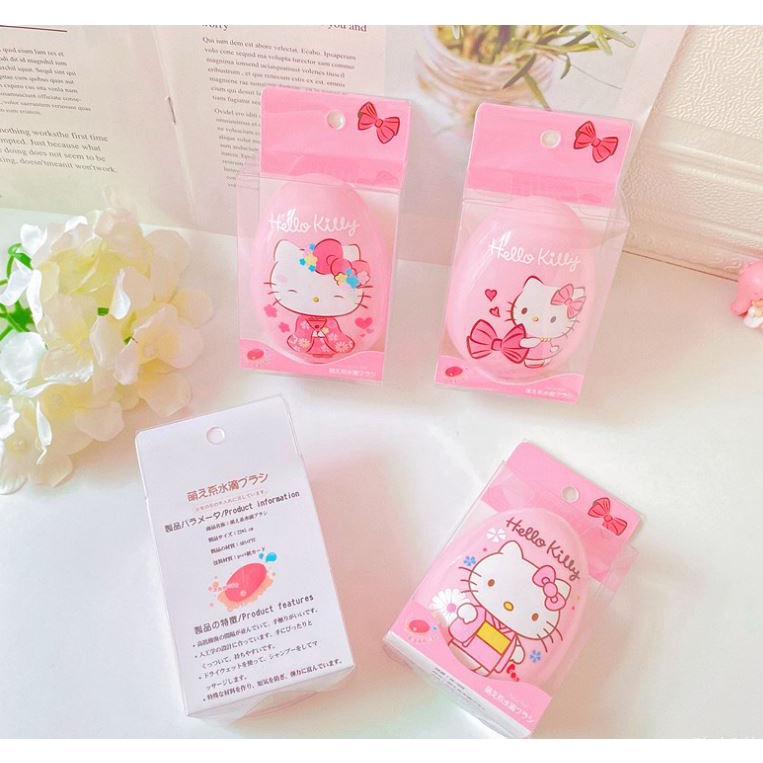 Lược Chải Tóc Mini Có Túi Khí Tiện Dụng