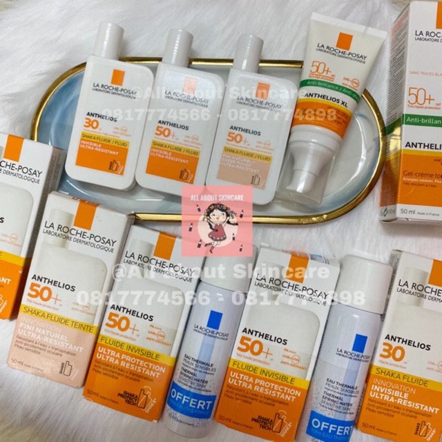 KEM CHỐNG NẮNG LA ROCHE POSAY SHAKA FLUIDE SPF 50+ và 30+ La Roche Posay date mới nhất