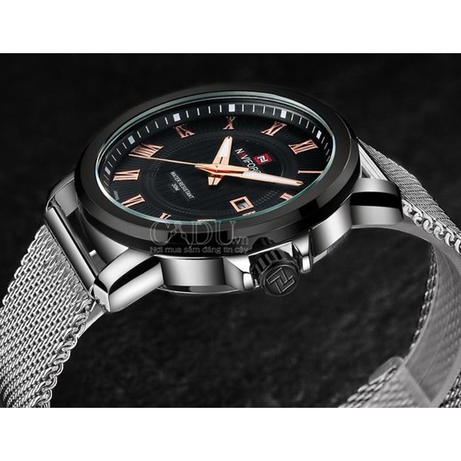 Đồng hồ Naviforce dây lưới thép tuyệt đẹp