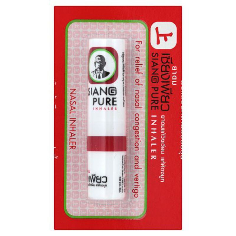 Ống Hít Thông Mũi 2 Đầu Siang Pure Inhaler Formula Thái Lan