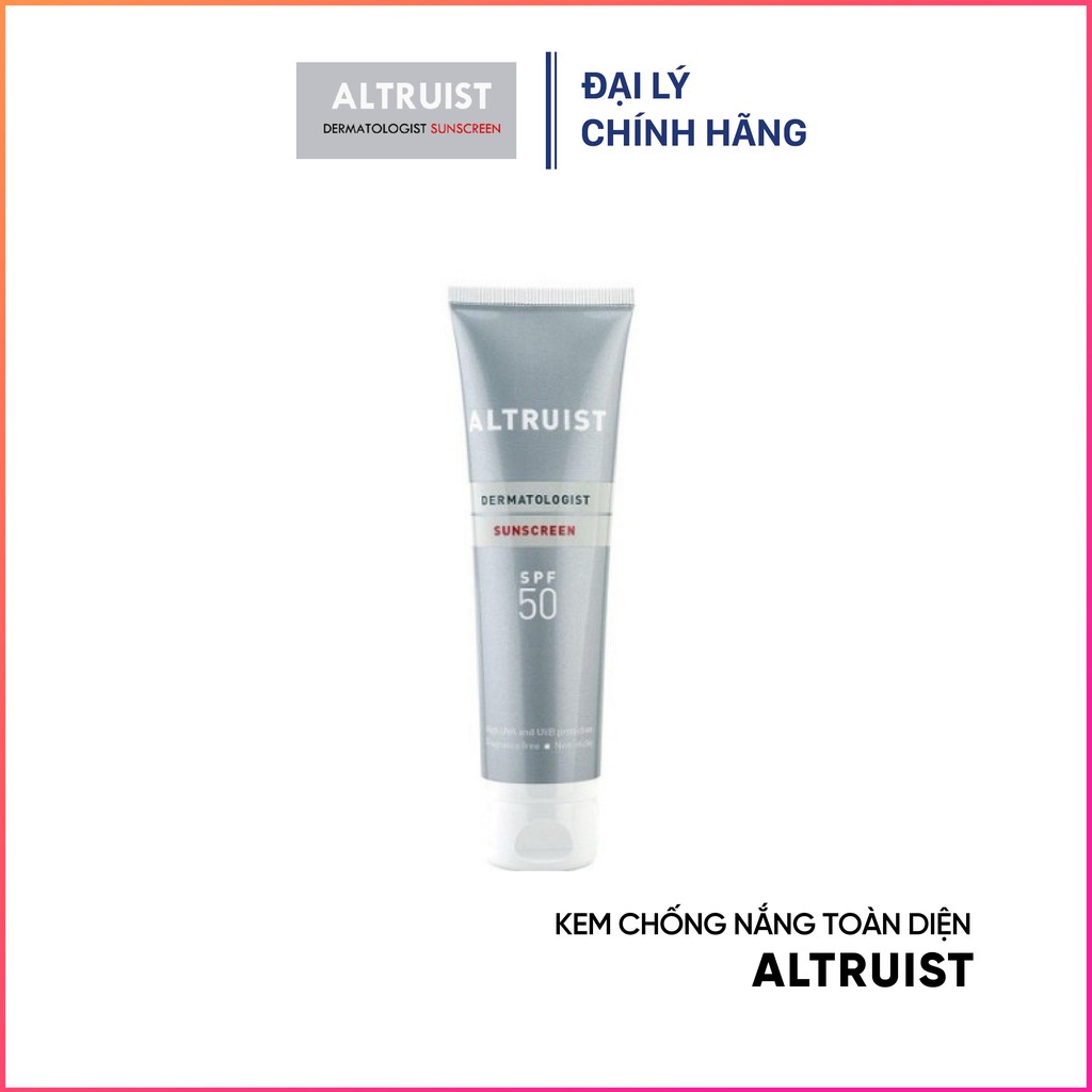  Kem chống nắng Altruist Dermatologist Sunscreen SPF 50 100ml