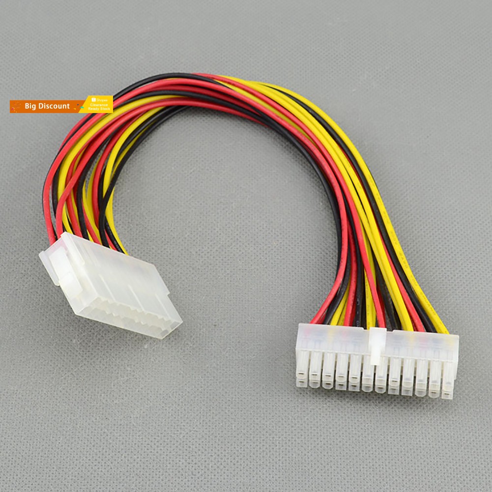 Dây Cáp Nối Dài Cổng Atx 24pin Male Sang 24pin