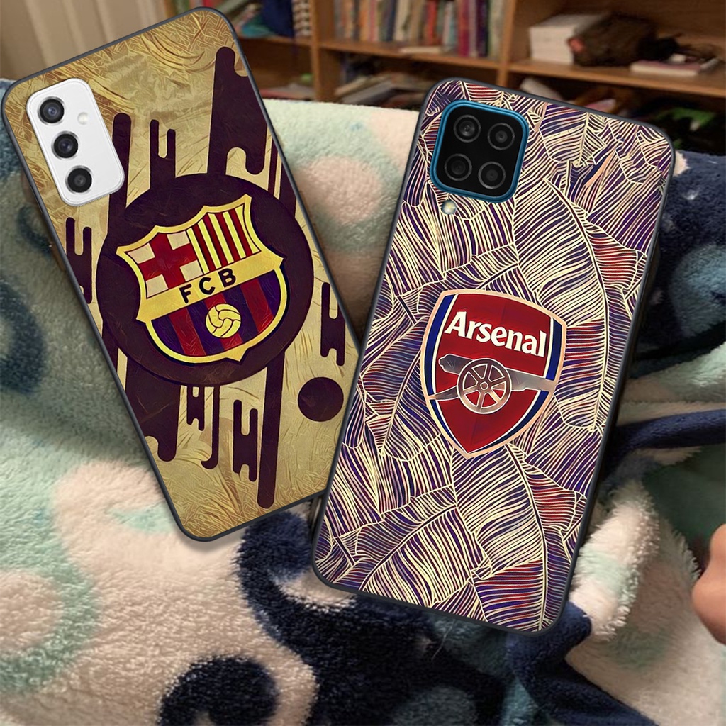 Ốp lưng kính cường lực Samsung M32 / M52 in hình Các CLB bóng đá siêu ngầu, cực sành điệu ⚽️