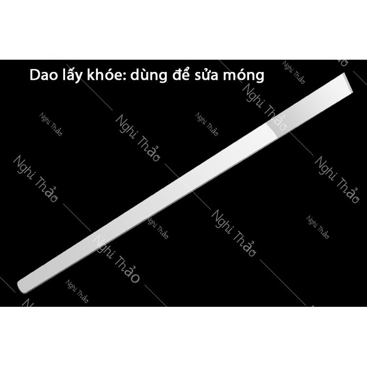 Bộ dụng cụ lấy khóe móng chân inox