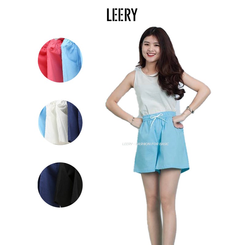 Combo 03 quần short dạo biển, phong cách Hàn Quốc trẻ trung - LEERY | BigBuy360 - bigbuy360.vn