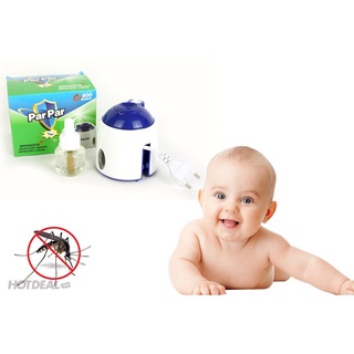 [freeShip-Khô Máu] Máy Đuổi Muỗi Xông Tinh Dầu PARPAR (Tặng Kèm 1 Lọ Tinh Dầu) (Kho Tiện Ích Family Mart)