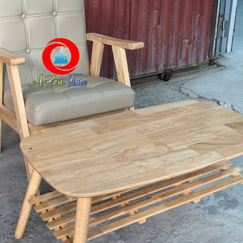 Bàn Trà Nhật, Bàn Trà Sofa Đa Năng 2 Tầng [FREESHIP - SALE HỦY DIỆT] Chất Liệu Gỗ Tự Nhiên - Azonshop