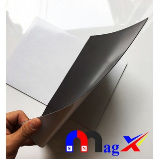 Nam Châm Dẻo Tấm A4 - Dày 1.0mm Phủ Băng Keo 2 Mặt